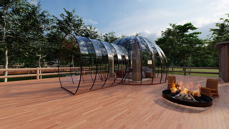 Cabana Bolha – Viva o Luxo da Natureza em Piri