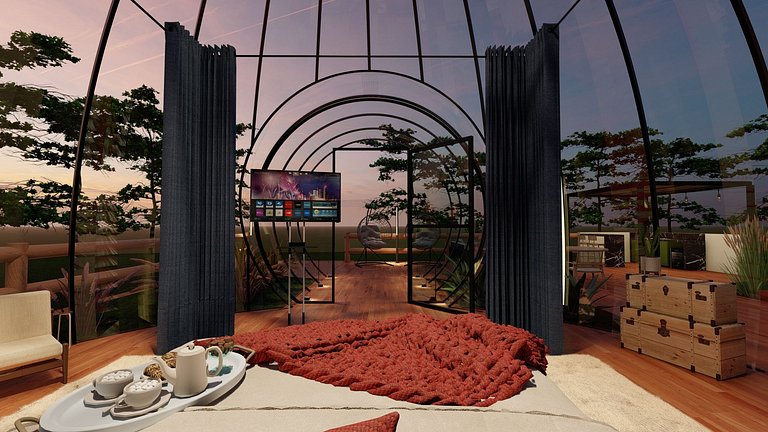 Cabana Bolha – Viva o Luxo da Natureza em Piri