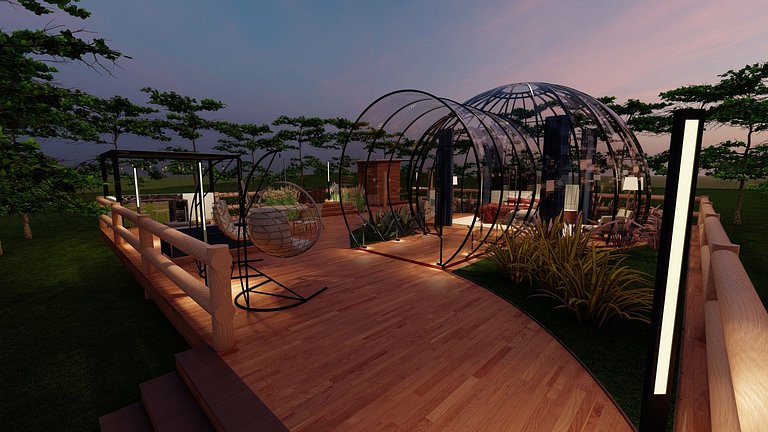 Cabana Bolha – Viva o Luxo da Natureza em Piri