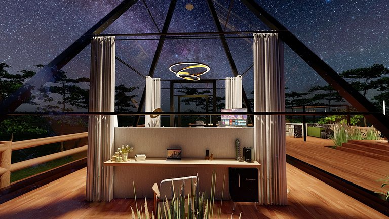 Cabana Pirâmide – Viva o Luxo da Natureza em Piri