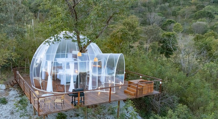 Cabana Bolha – Viva o Luxo da Natureza em Piri