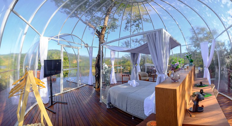 Cabana Bolha – Viva o Luxo da Natureza em Piri