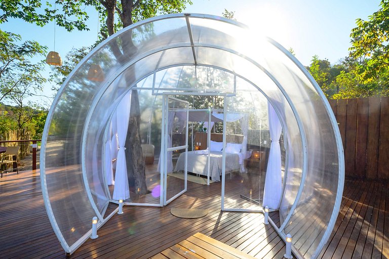 Cabana Bolha – Viva o Luxo da Natureza em Piri