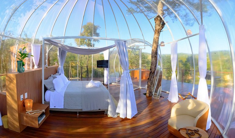 Cabana Bolha – Viva o Luxo da Natureza em Piri