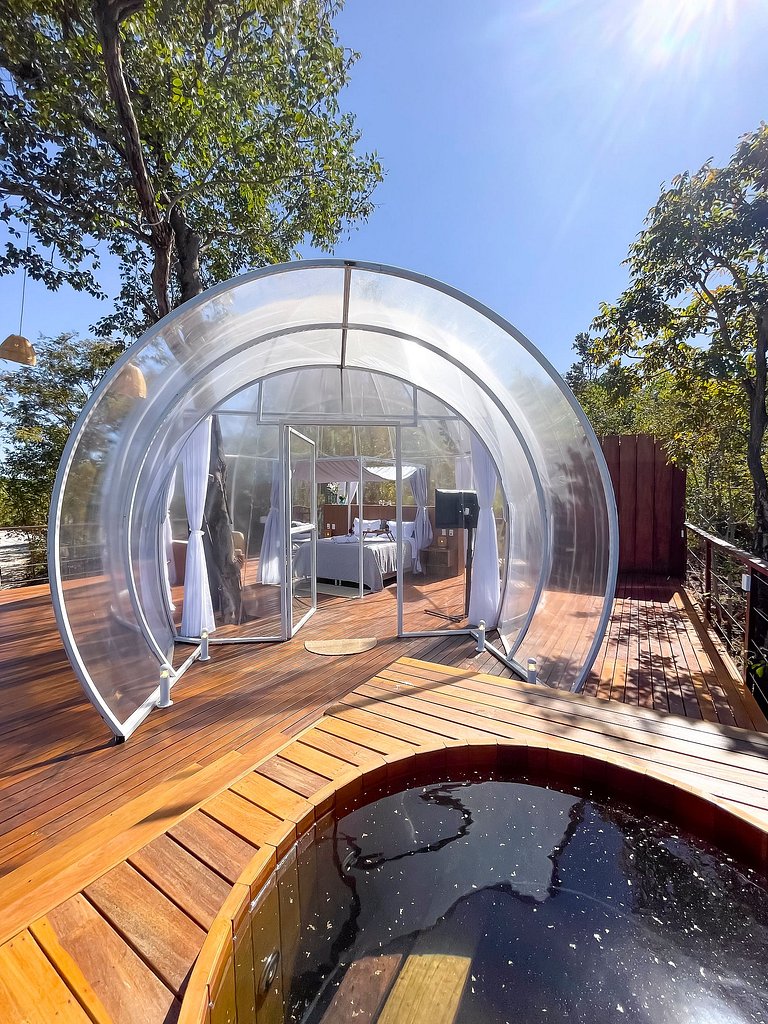 Cabana Bolha – Viva o Luxo da Natureza em Piri
