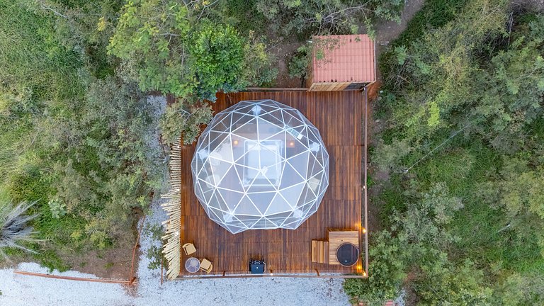 Cabana Geodésica – Viva o Luxo da Natureza em Piri