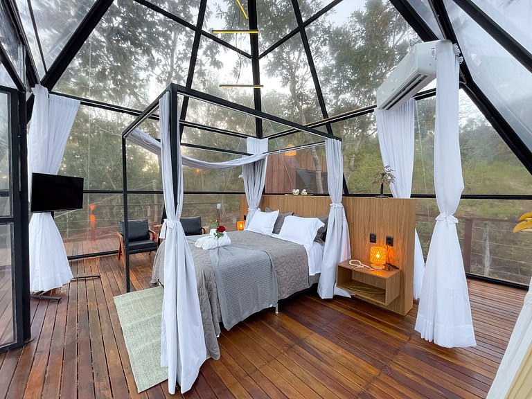Cabana Pirâmide – Viva o Luxo da Natureza em Piri