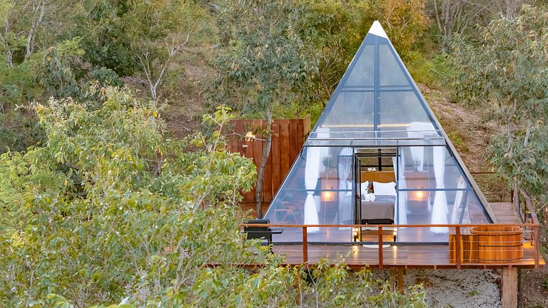 Cabana Pirâmide – Viva o Luxo da Natureza em Piri