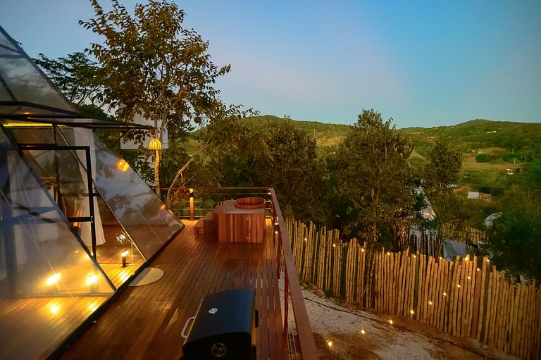 Cabana Pirâmide – Viva o Luxo da Natureza em Piri