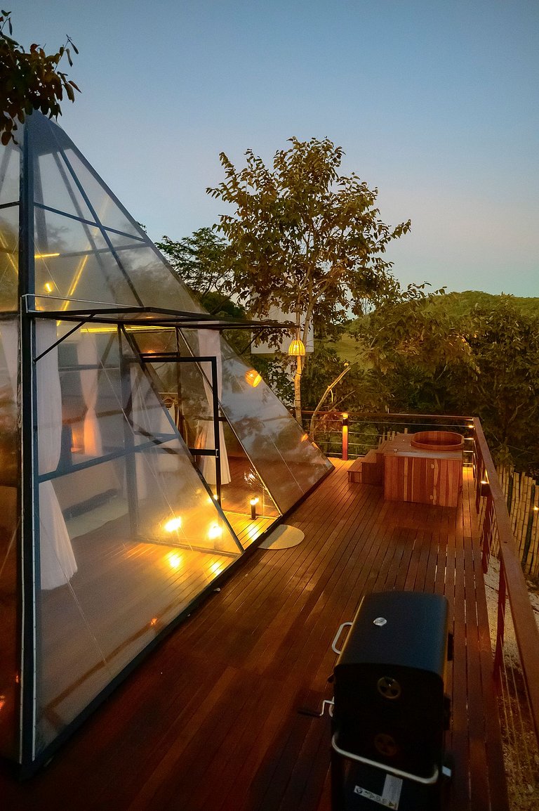 Cabana Pirâmide – Viva o Luxo da Natureza em Piri