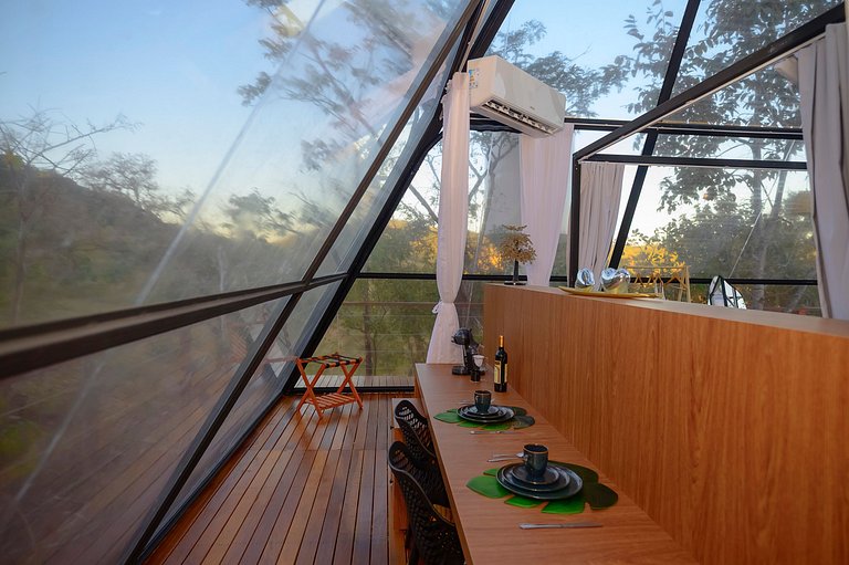 Cabana Pirâmide – Viva o Luxo da Natureza em Piri