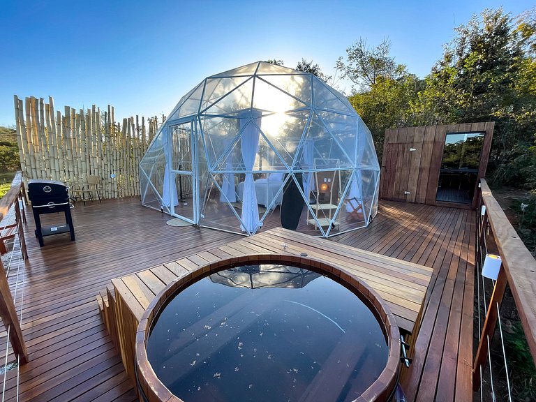 Cabana Geodésica – Viva o Luxo da Natureza em Piri
