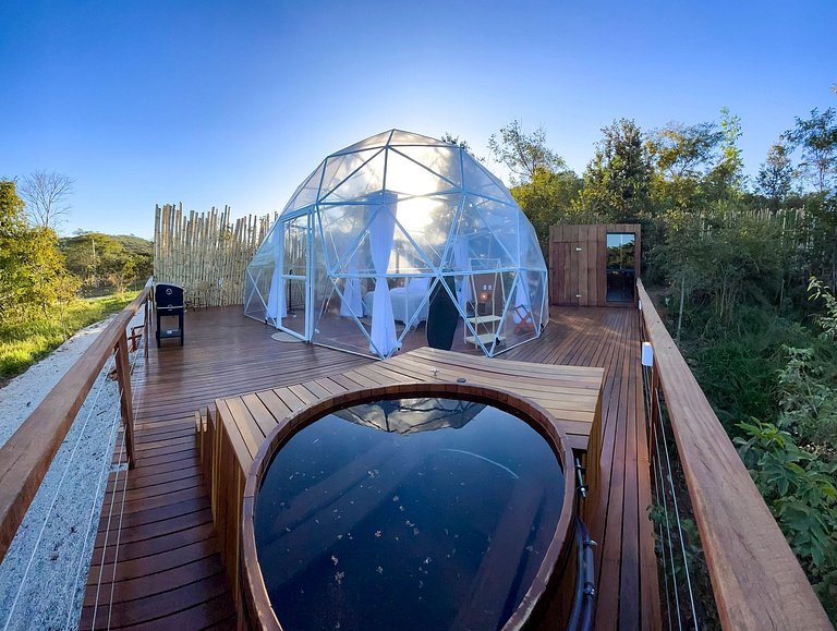 Cabana Geodésica – Viva o Luxo da Natureza em Piri